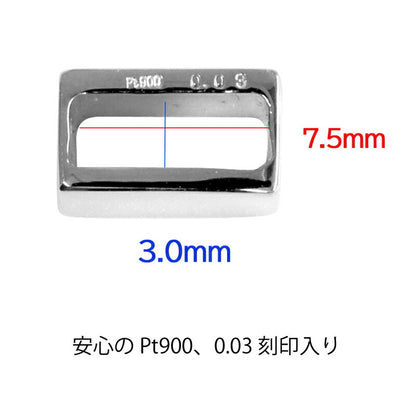 新型！ Pt900 ダイヤ 1Pプレート8 ペンダントトップ ダイヤモンド プラチナ チャーム 喜平用 30g 専用 五光留め メンズ