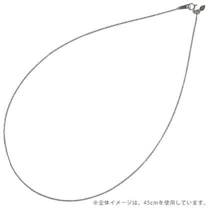 【お電話にてお問合せください！】Pt850 1.4mm幅 45cm カットあずき14 3g前後 プラチナ ネックレスチェーン スライドアジャスター付